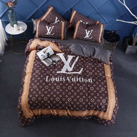 louis vuitton bed sheets king size|Louis Vuitton queen bed sheets.